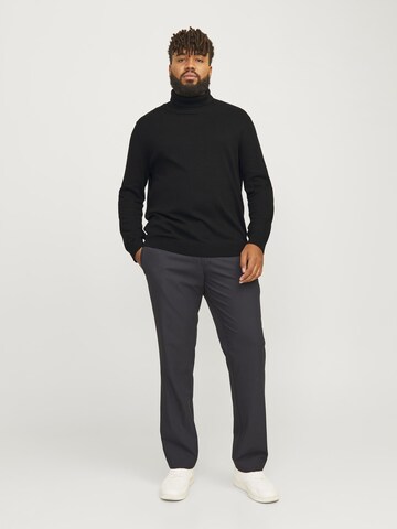 Jack & Jones Plus Pullover in Schwarz