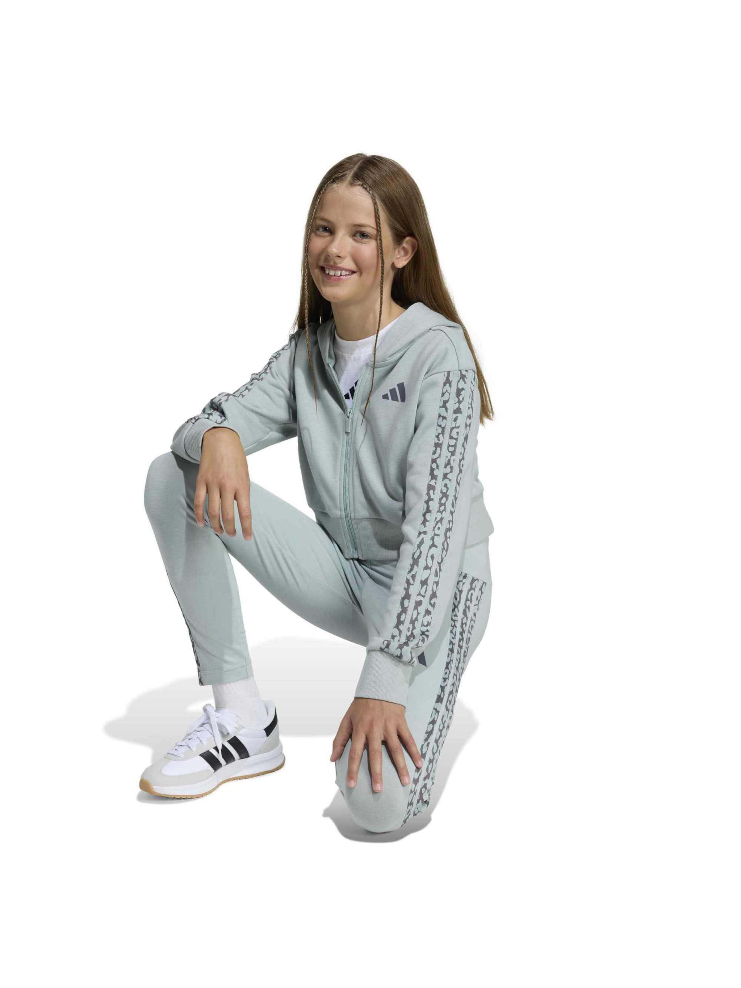 ADIDAS SPORTSWEAR Sweatjacke in Grün