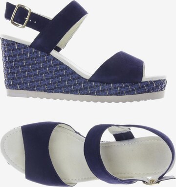 GABOR Sandals & High-Heeled Sandals in 41,5 in Blue: front