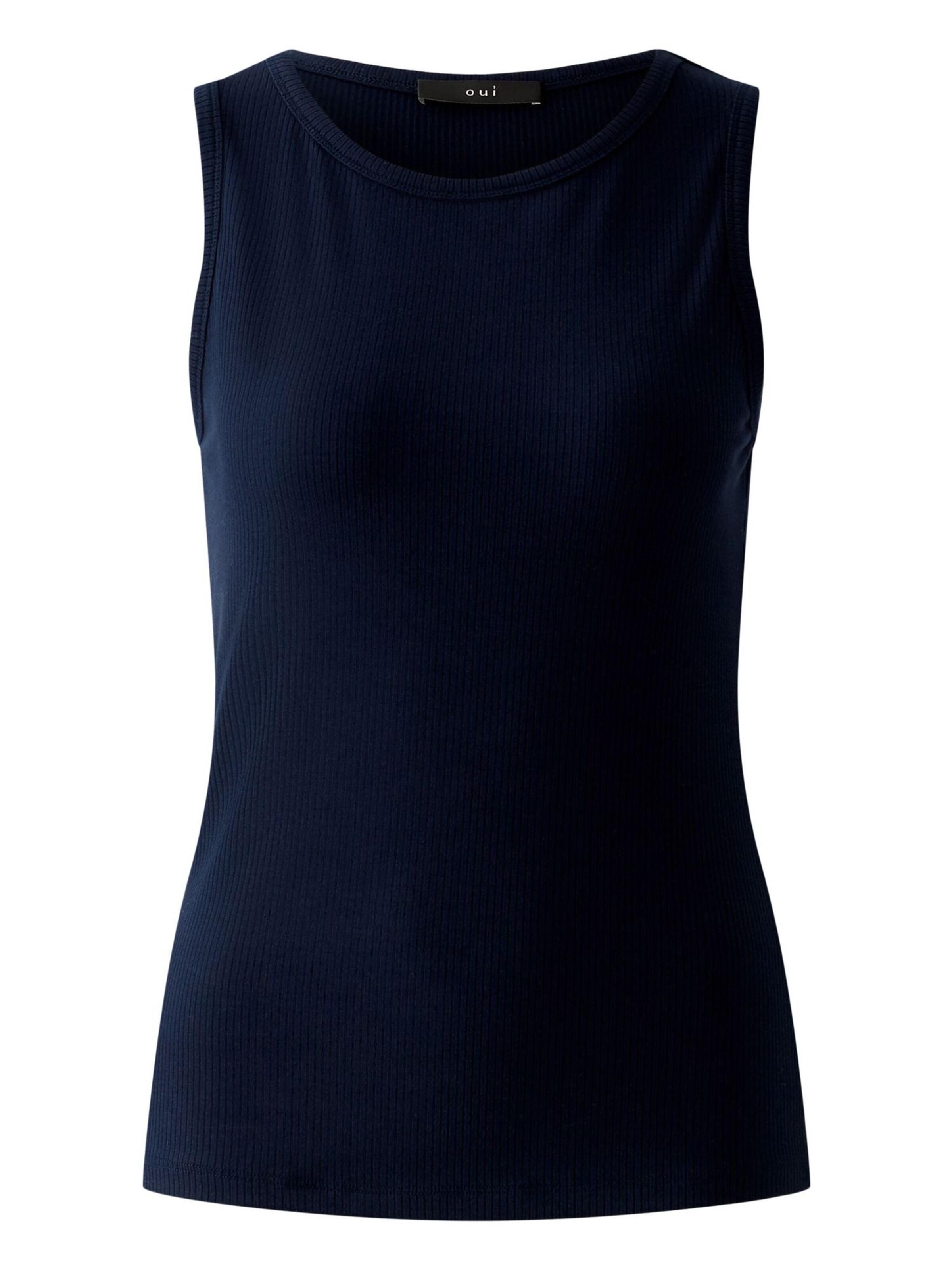 OUI Top 'FILIZ ' in Blue: front