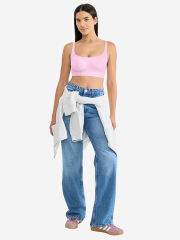 SLOGGI Bralette Bra 'Feel Bliss' in Pink