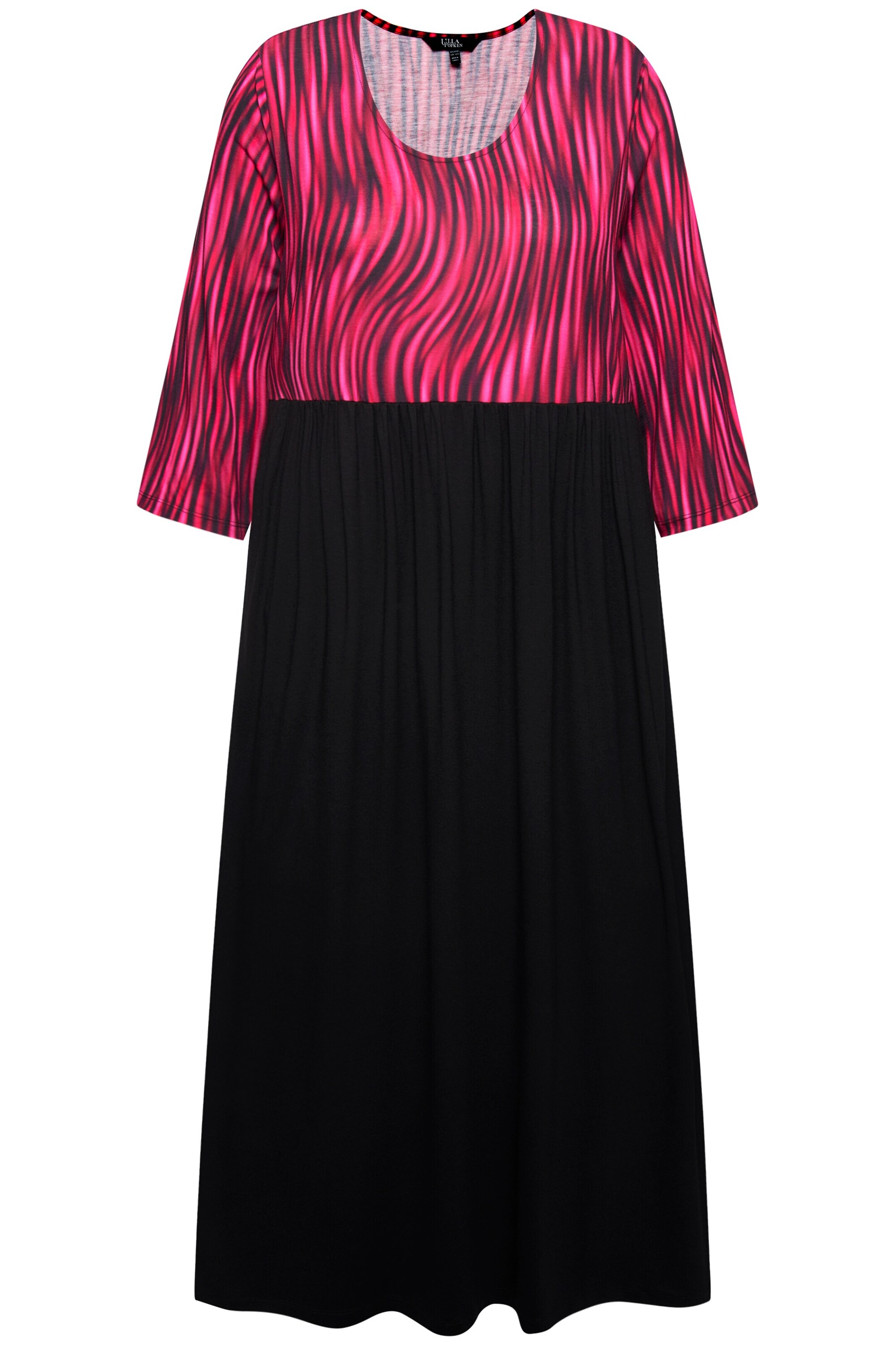 Ulla Popken Jurk in Rood: voorkant