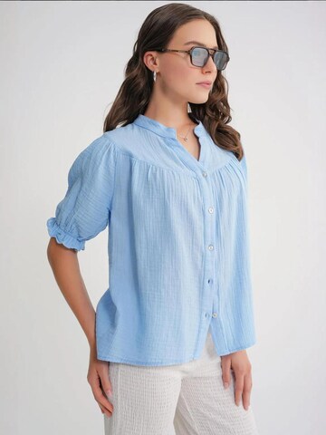 Camicia da donna di MixRay in blu