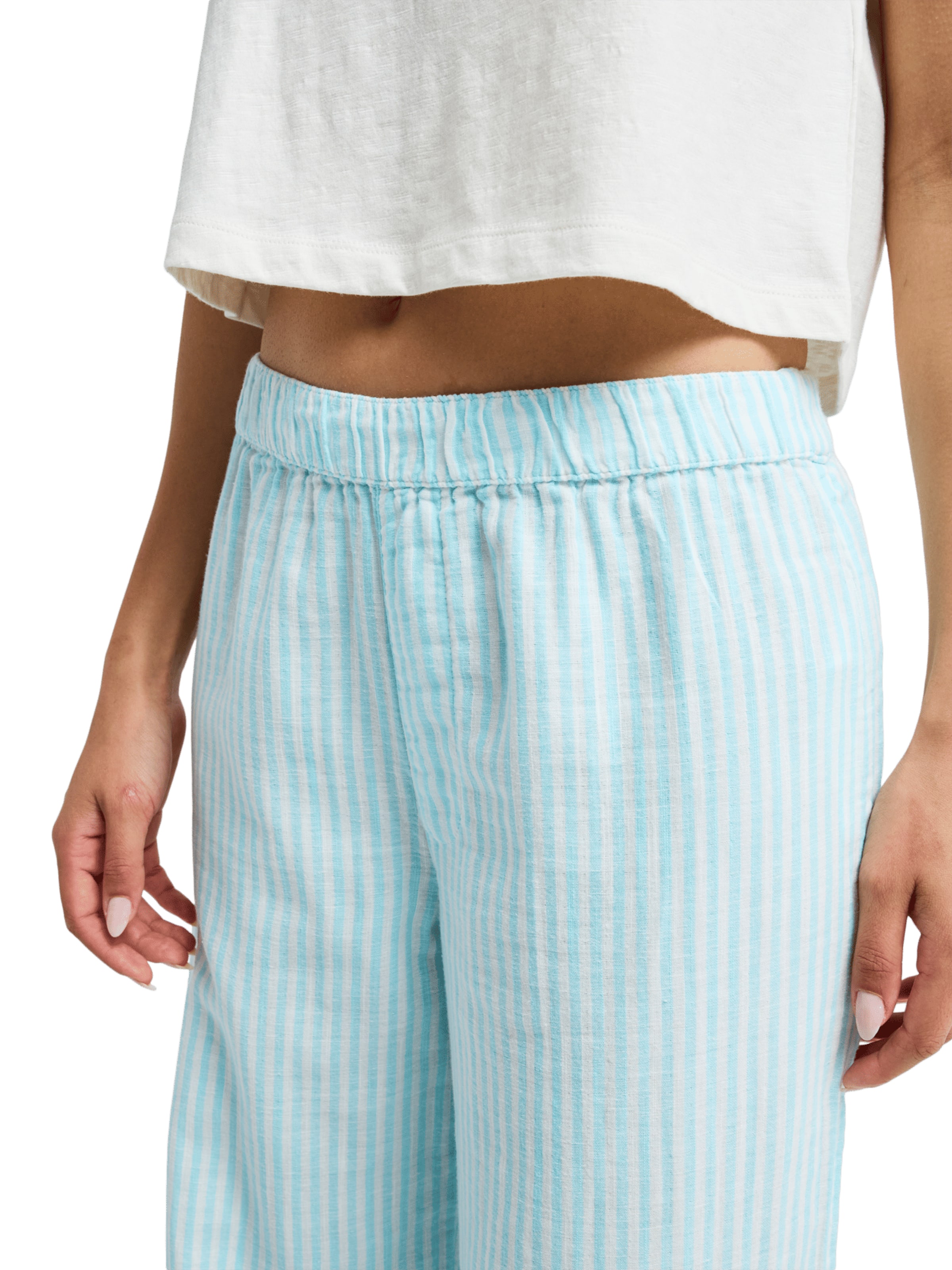 ROXY Bő szár Sportnadrágok 'Sun Spell' - kék