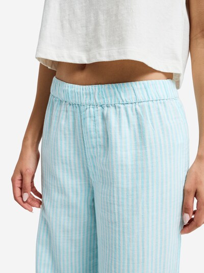 világoskék / fehér ROXY Sportnadrágok 'Sun Spell', Termék nézet