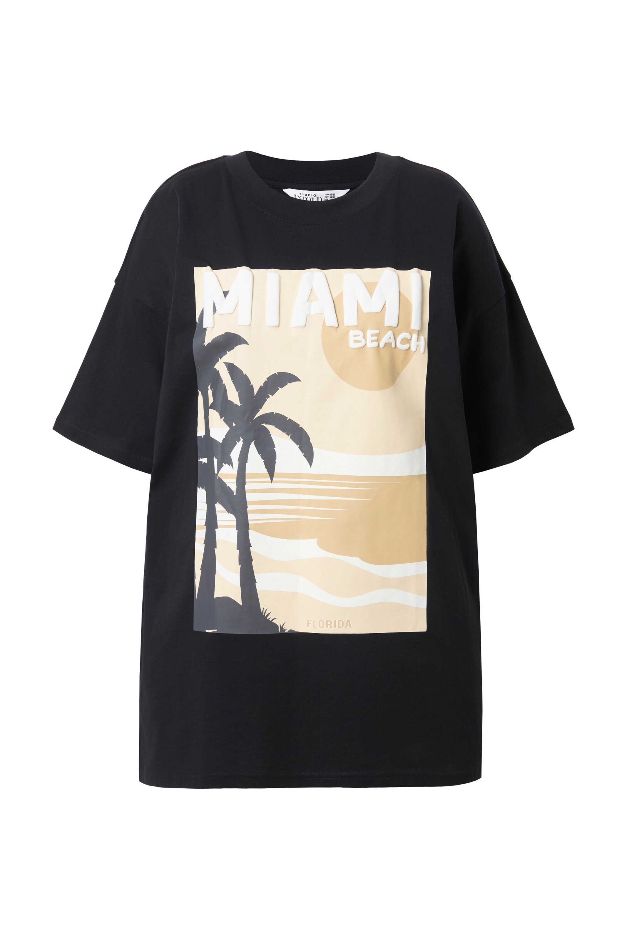 Studio Untold Shirt in Schwarz: Vorderseite