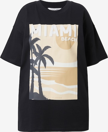 Studio Untold Shirt in Schwarz: Vorderseite