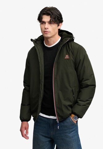 Superdry & Co Jacke in Grün: Vorderseite