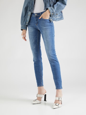 Skinny Jean Sublevel en bleu : devant