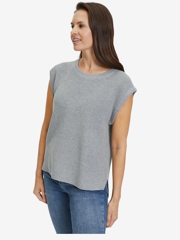 Pull-over Betty Barclay en gris : devant