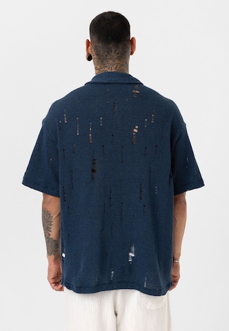 Dandalo Comfort fit Overhemd 'Raymond' in Blauw