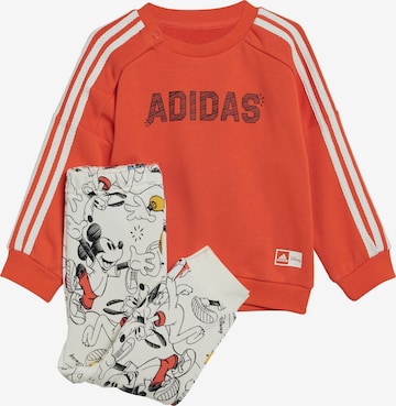 ADIDAS SPORTSWEAR Sports Suit 'Adidas x Disney Mickey Mouse' in Orange