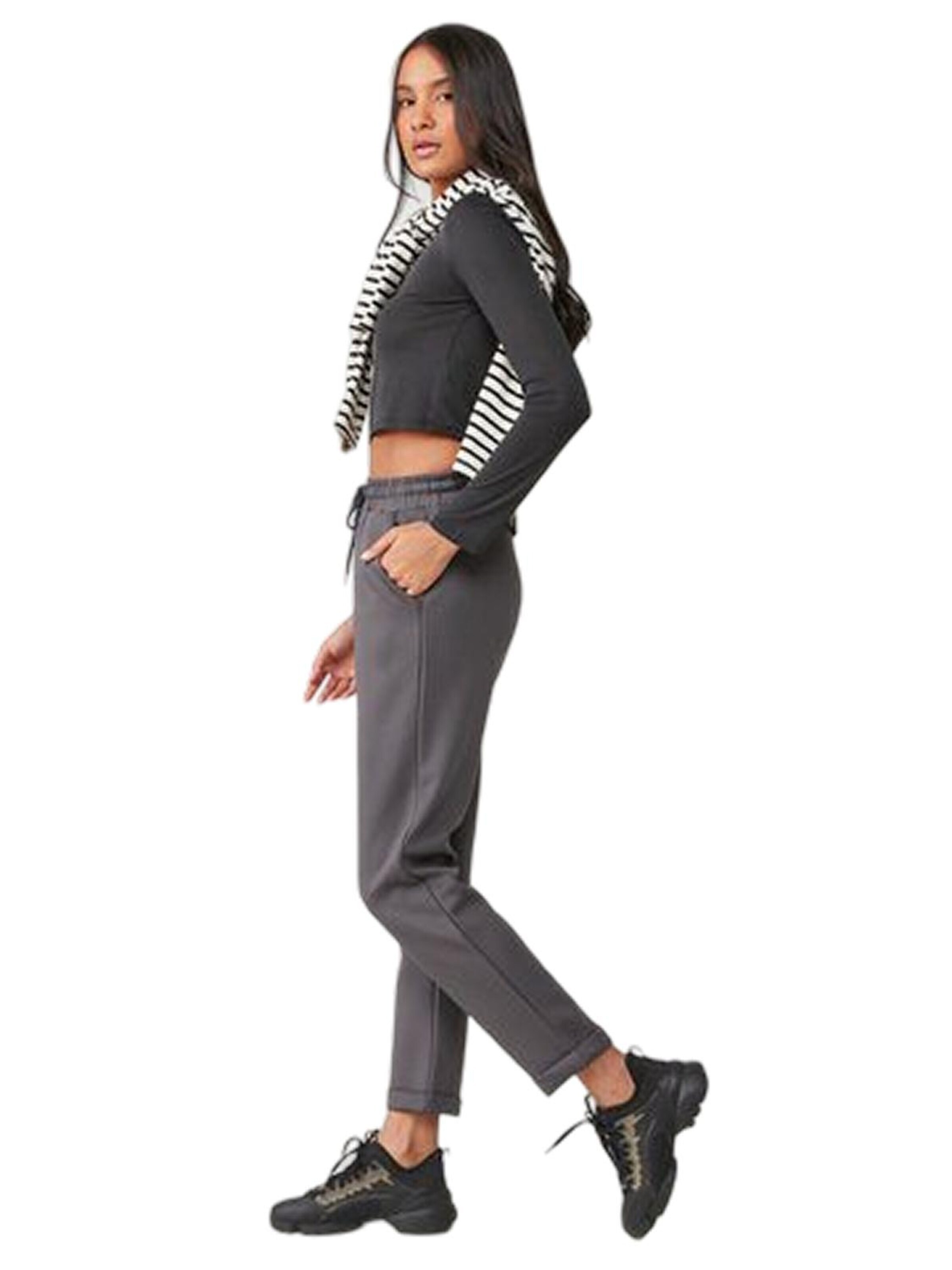 C&City Regular Broek in Grijs