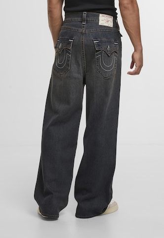 True Religion Wide Leg Jeans 'Bobby' in Blau