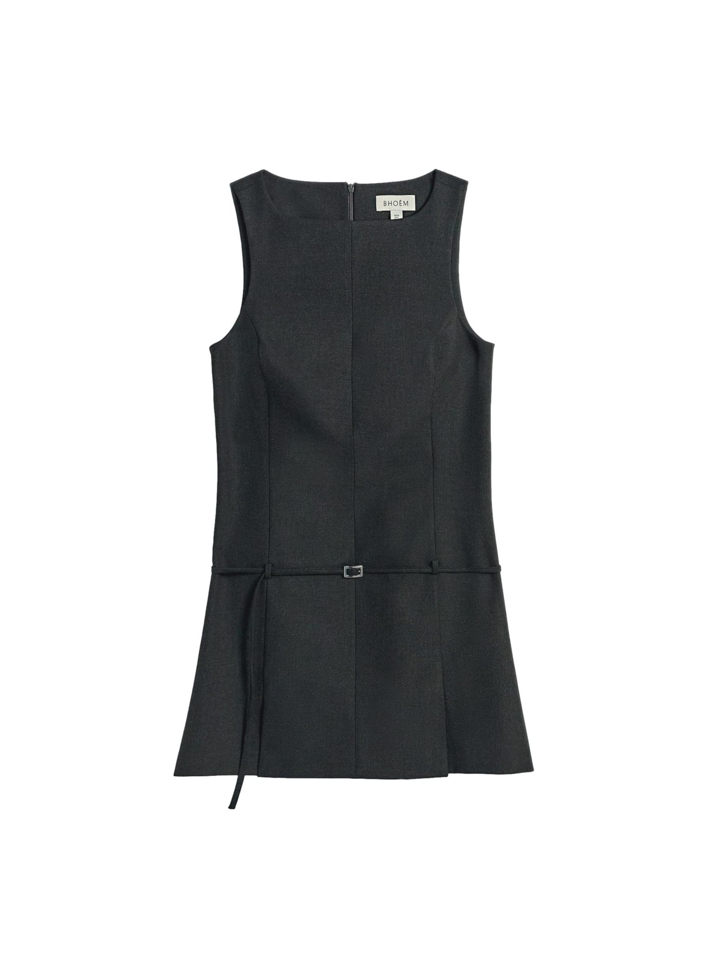 Robe Bhoem en gris : devant