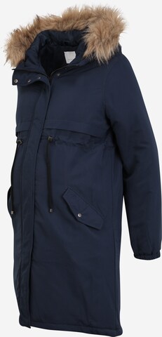 MAMALICIOUS Zimska jakna 'Jessa' | modra barva: sprednja stran