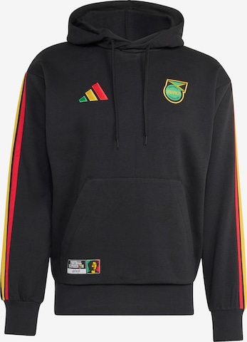 juoda ADIDAS PERFORMANCE Sportinis džemperis 'JFF DNA': priekis
