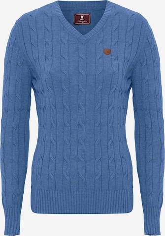 Pullover di Williot in blu: frontale