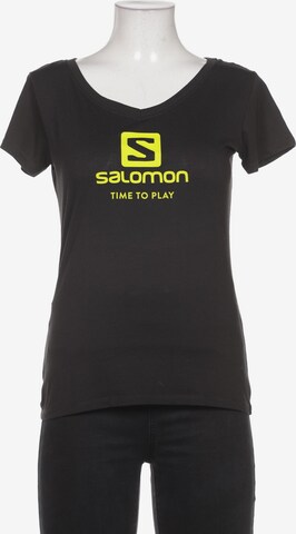 SALOMON T-Shirt M in Schwarz: predná strana