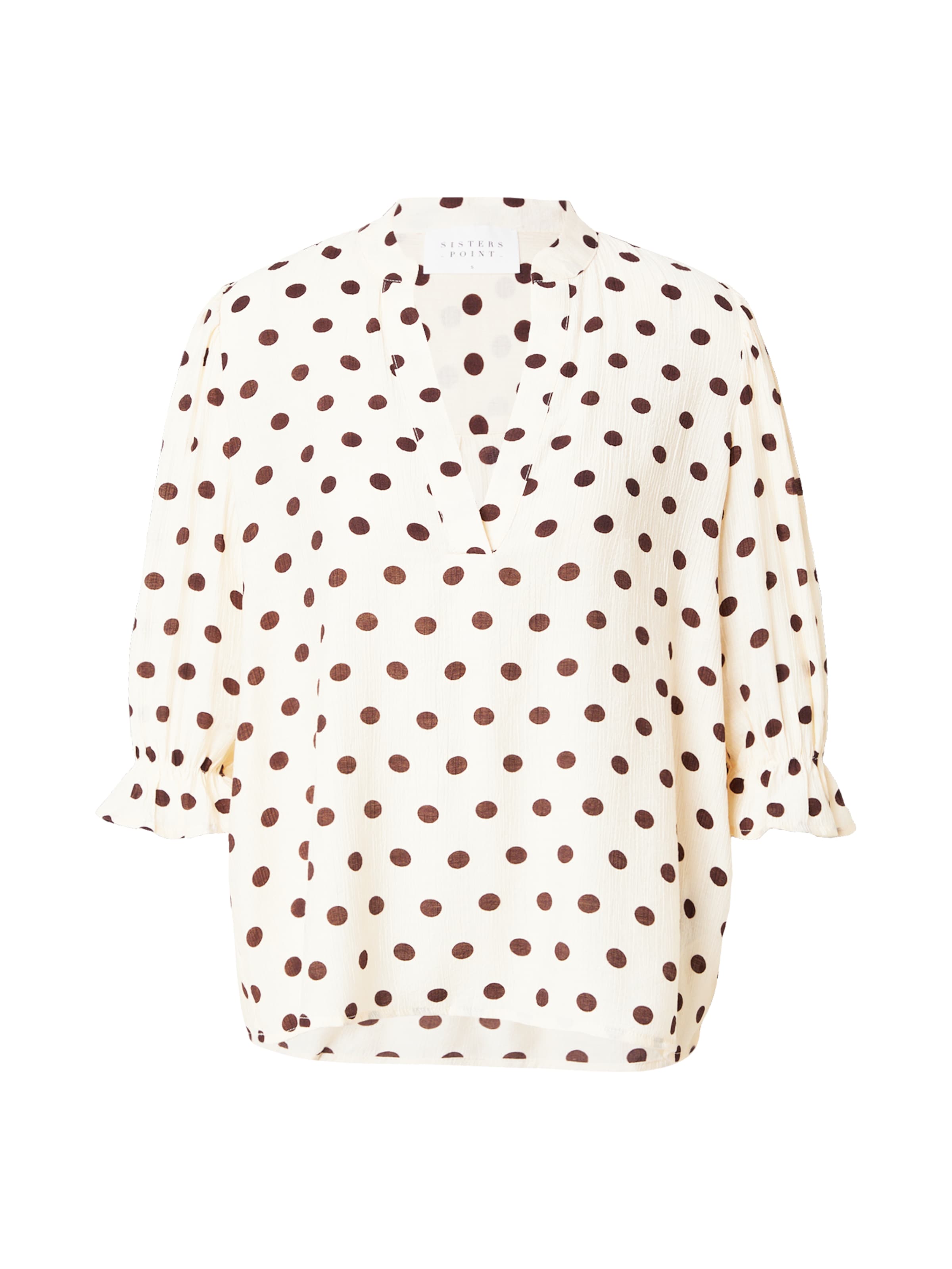 Camicia da donna 'VENNY' di SISTERS POINT in beige: frontale
