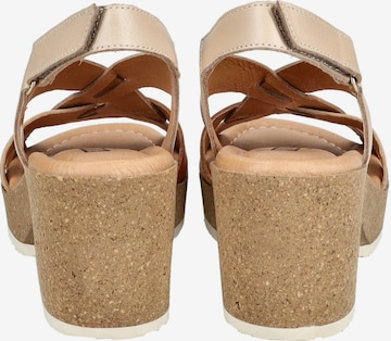 PIKOLINOS Strap Sandals in Beige