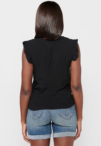 KOROSHI - Blusa en negro