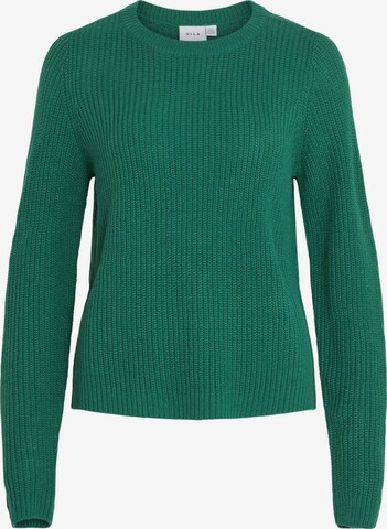 VILA Sweater 'Lou' in Green: front