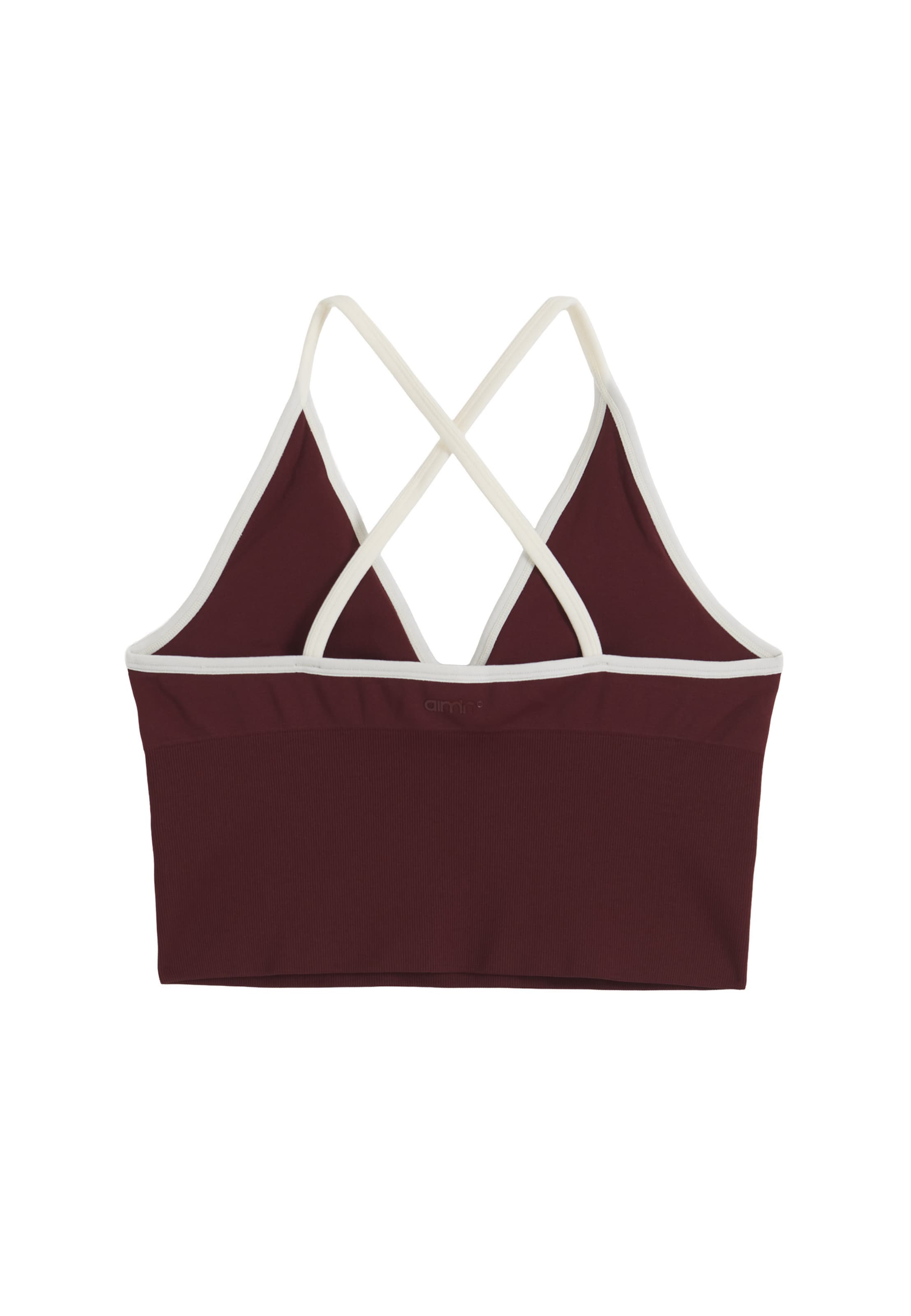 Bustino Reggiseno sportivo di Aim'n in rosso