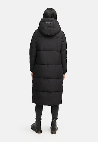 NAVAHOO Wintermantel in Zwart