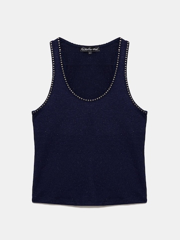 No Matter What Top in Blauw