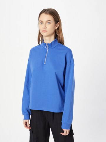 Monki Sweatshirt in Blue: front