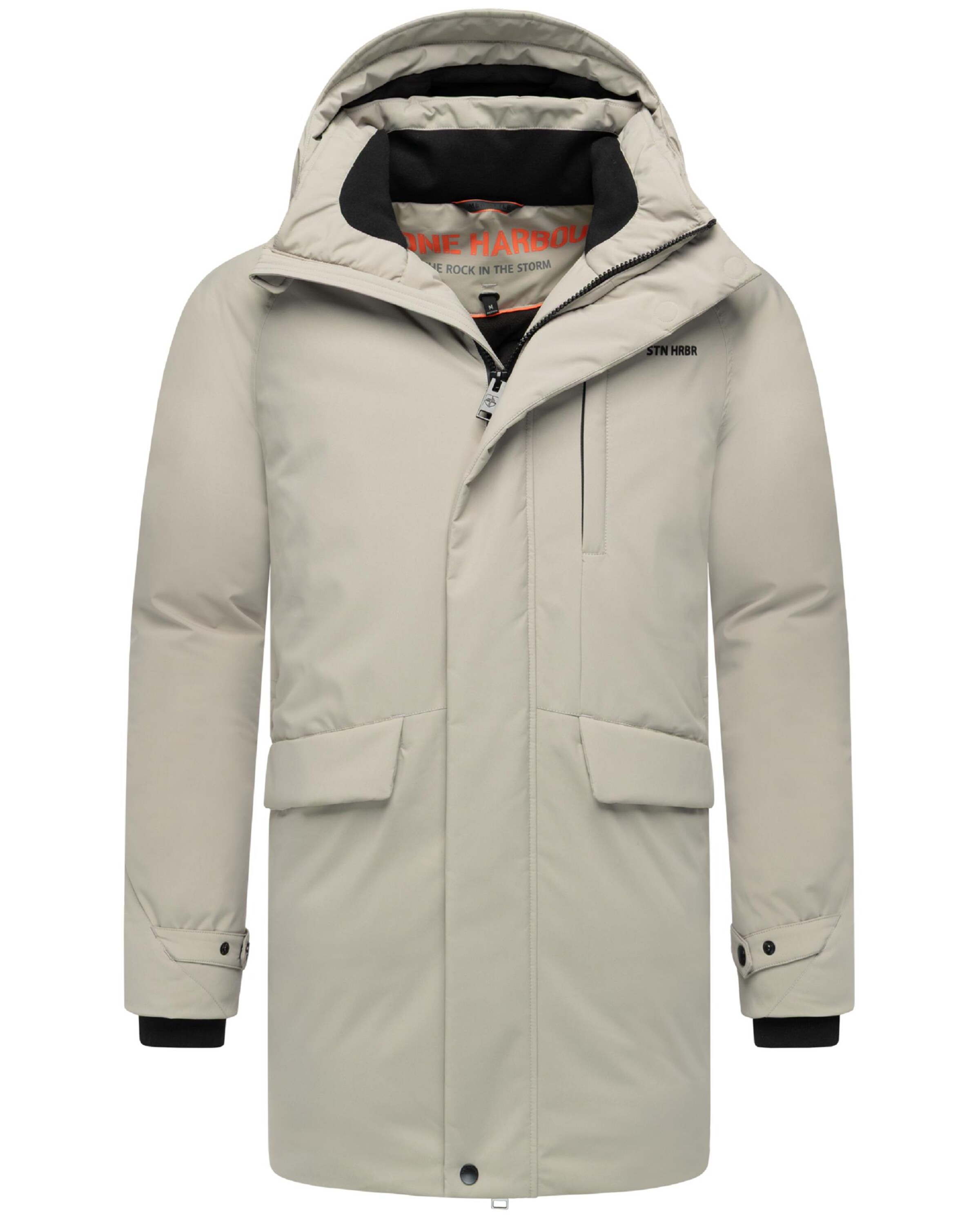 STONE HARBOUR Winterjas 'Emriis XX' in Grijs
