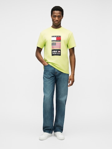 TOMMY HILFIGER Koszulka 'SAILGP SAILING' w kolorze zielony