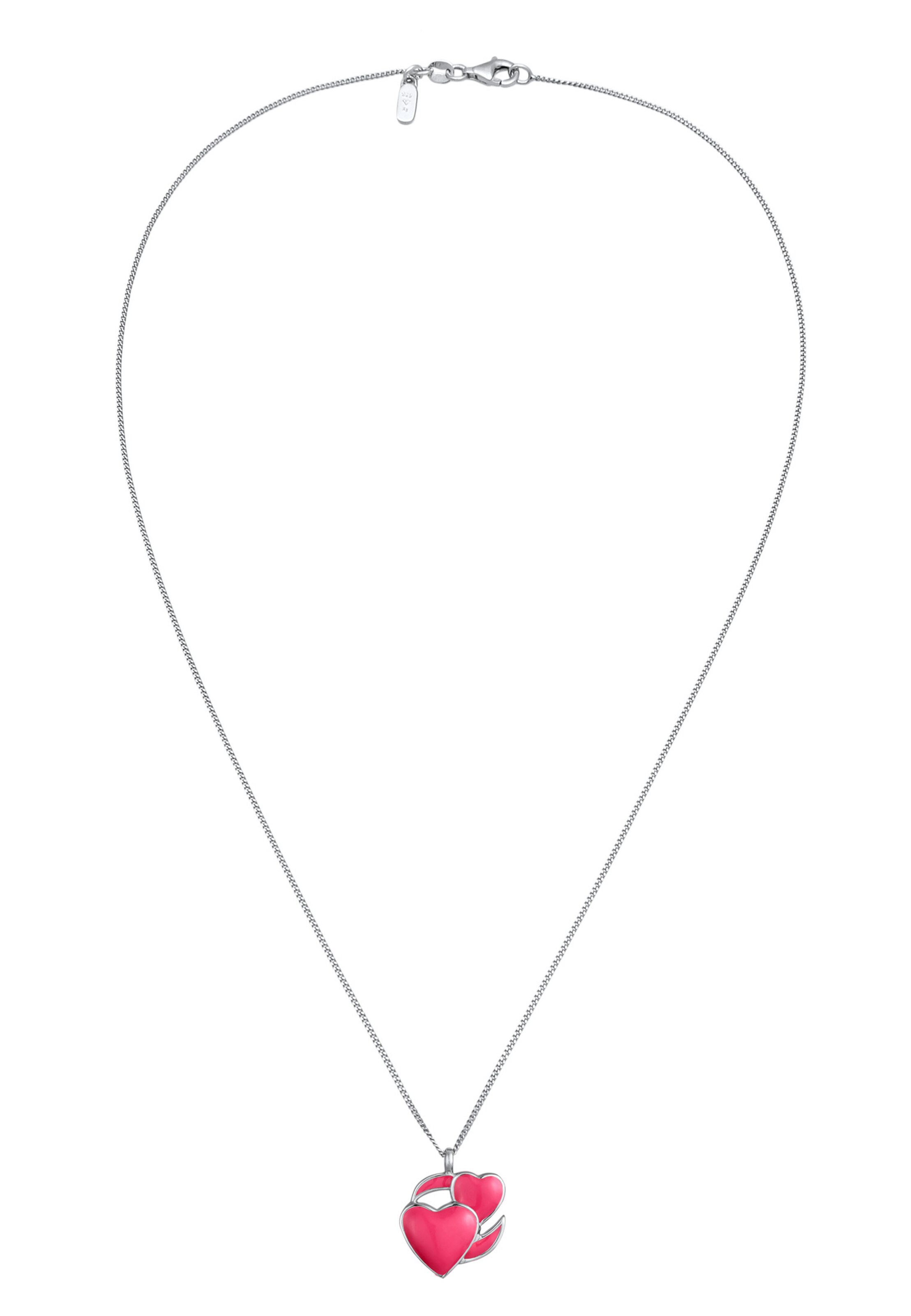 ELLI Kette in Pink: Vorderseite