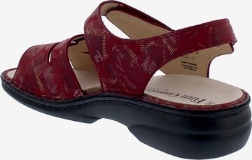 Finn Comfort Sandale in Rot