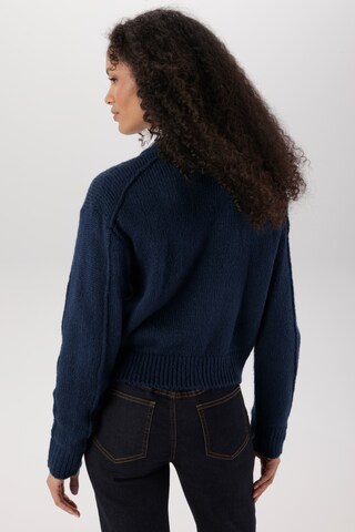 Aniston SELECTED Strickjacke in Blau