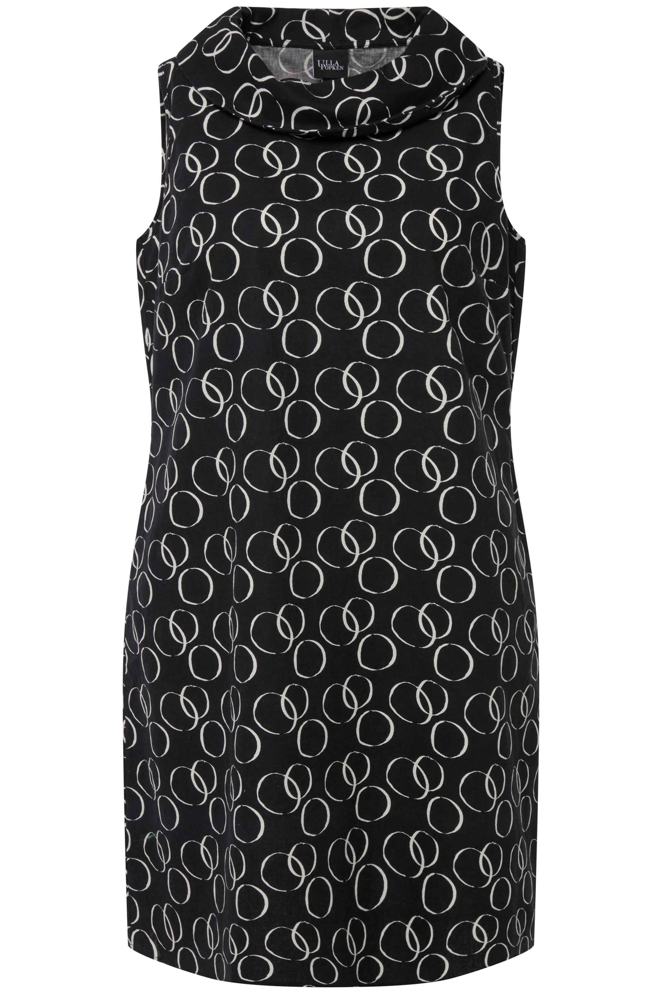 Robe Ulla Popken en noir : devant