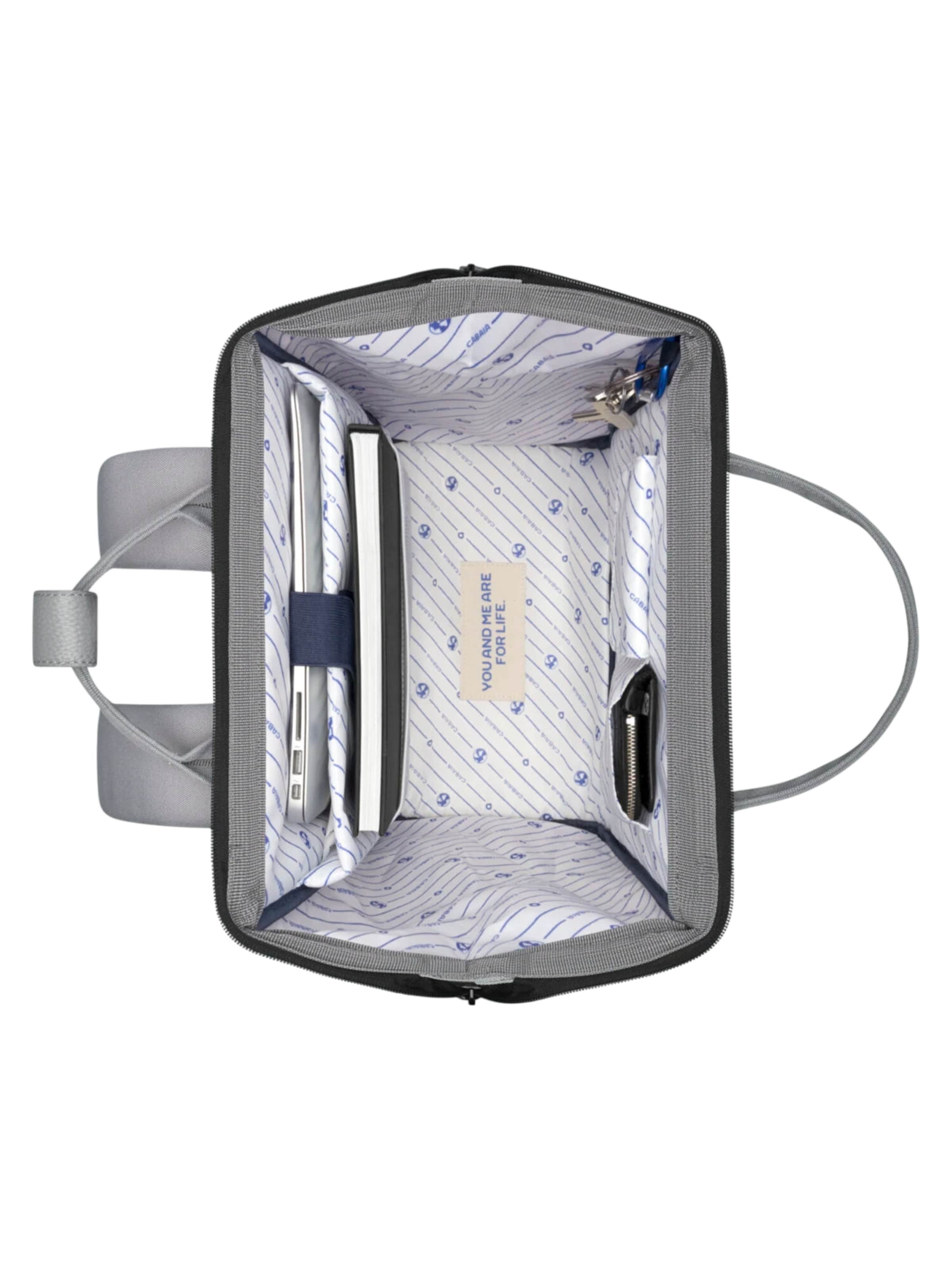 Cabaia Backpack 'Poitiers L' in Grey