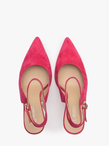 Estro Slingpumps '2239-5'‌‌‌ in Pink