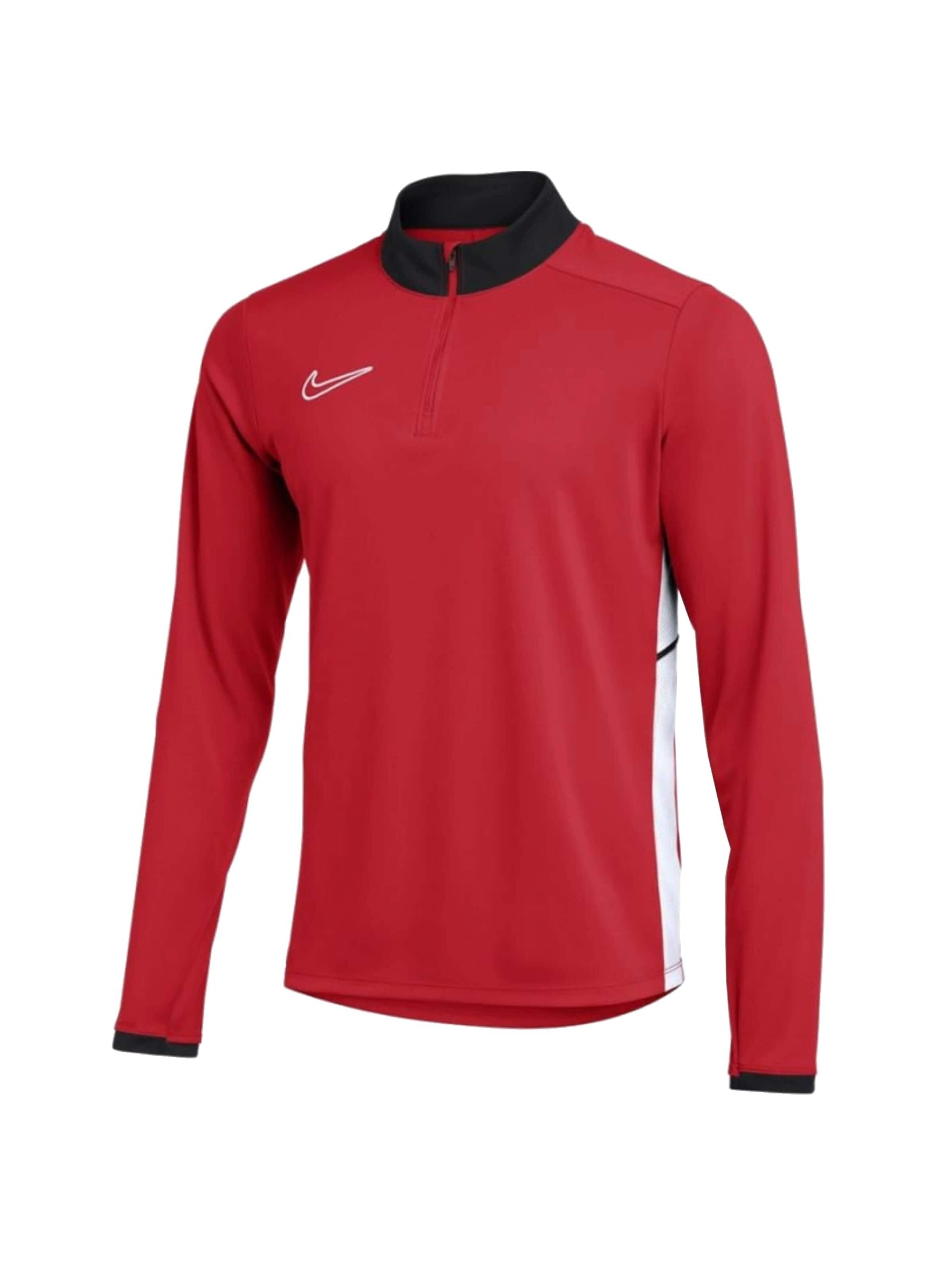 NIKE Sweatshirt 'Nike Dri-Fit Academy 25 Drill Top' in Rood: voorkant