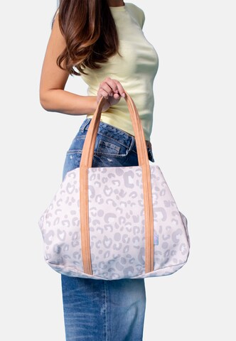 Shopper 'Simply Leo' di Fritzi aus Preußen in beige: frontale