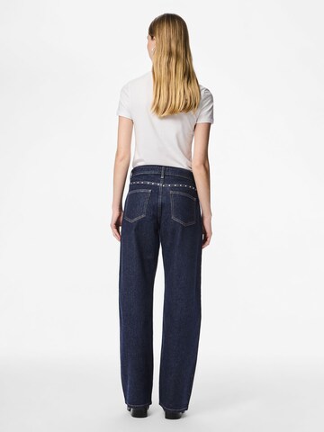 PIECES Wide Leg Jeans 'PCKarla' i blå