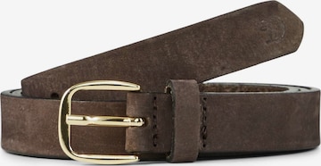 TOM TAILOR Belt 'Megan' in Brown: front