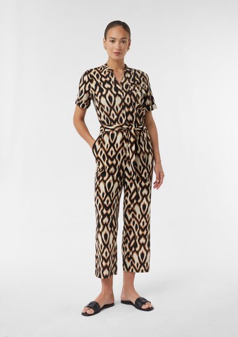 COMMA Jumpsuit in Schwarz: Vorderseite