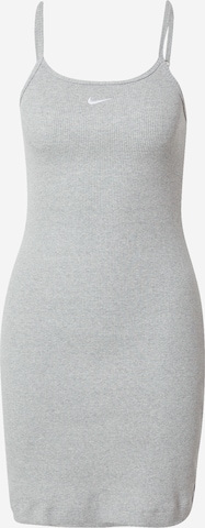Nike Sportswear Šaty – šedá: přední strana