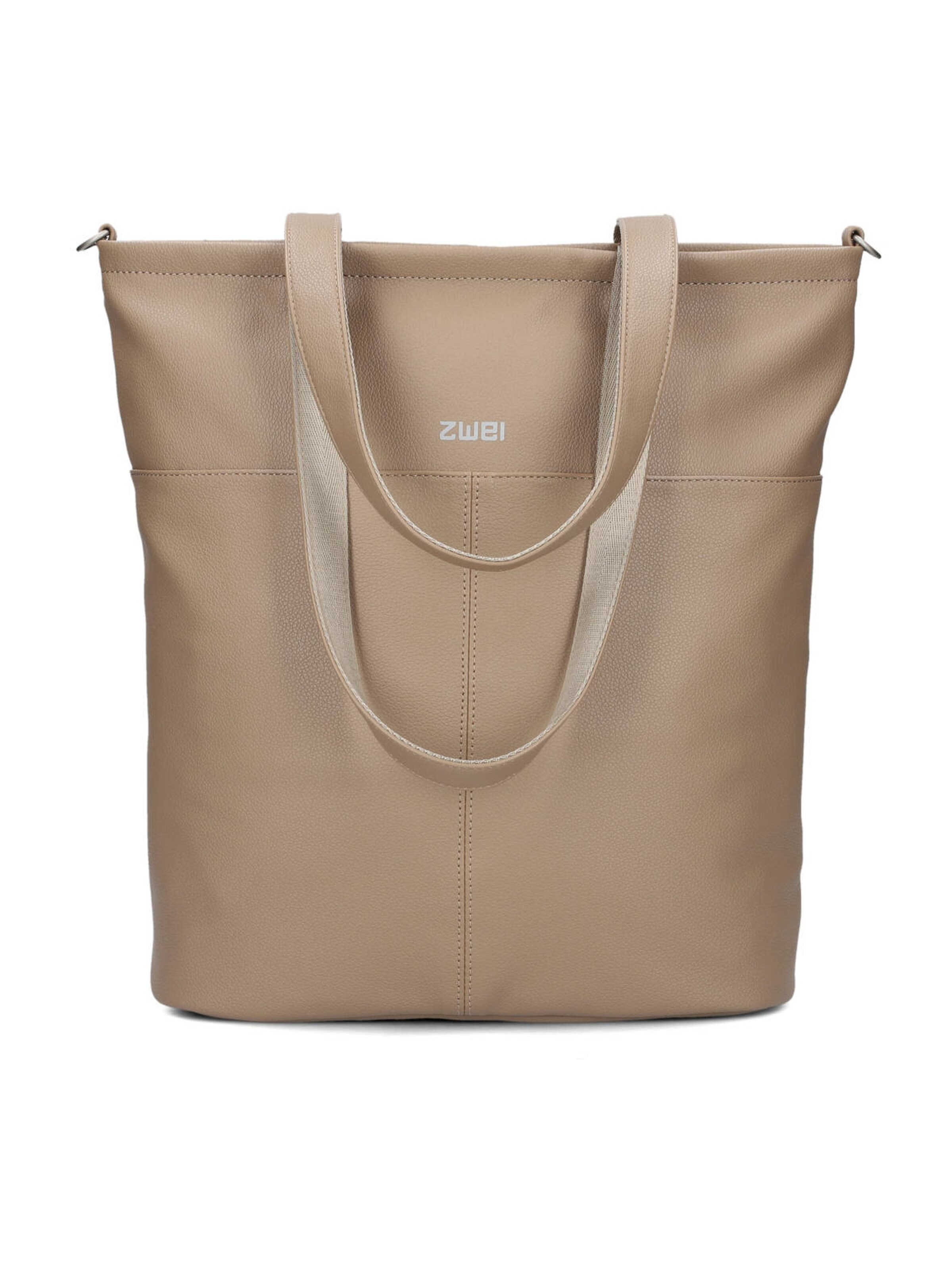 ZWEI Shopper 'MADEMOISELLE' in Brown: front