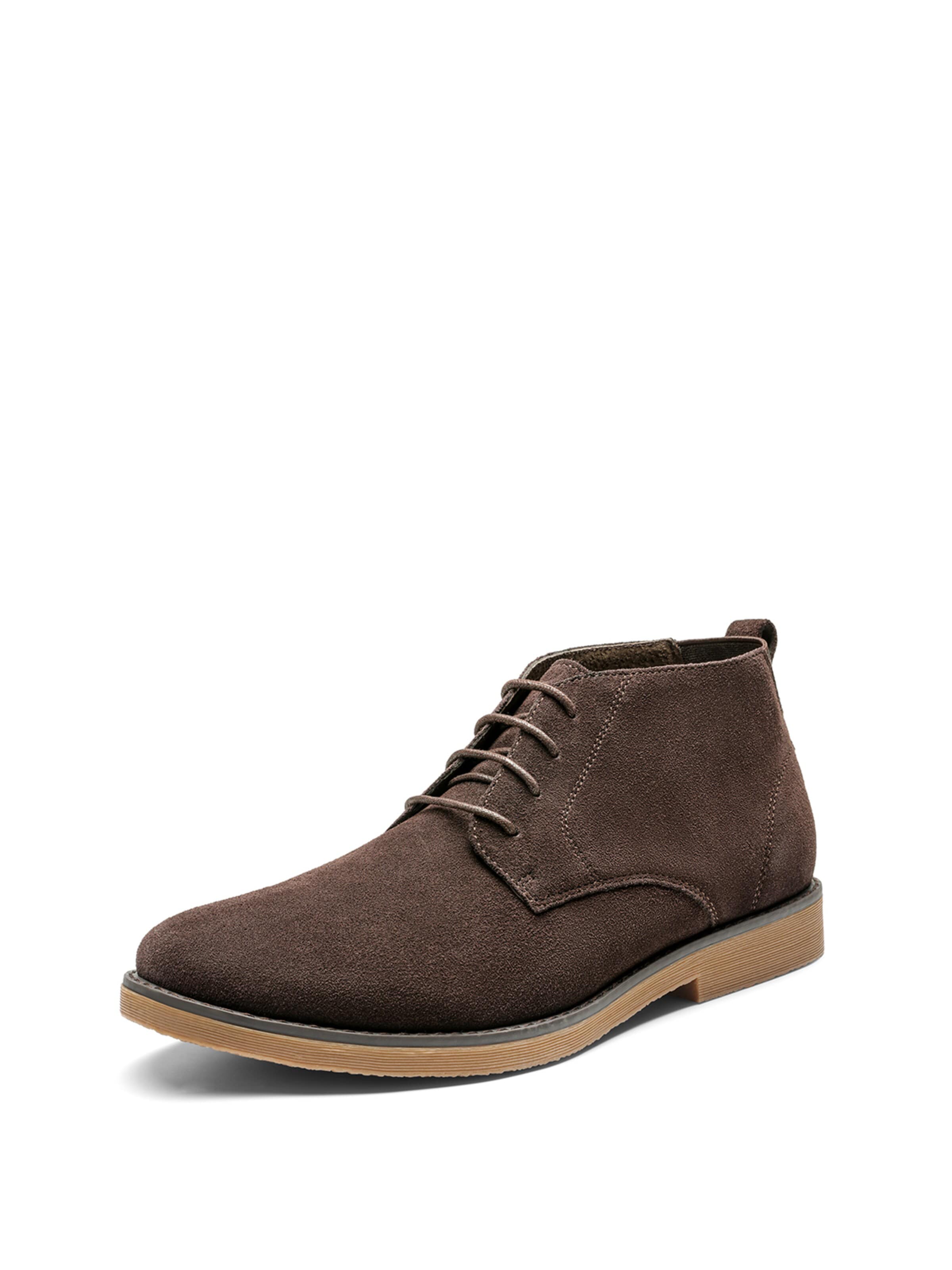 Bruno Marc Chukka Boots in Brown: front