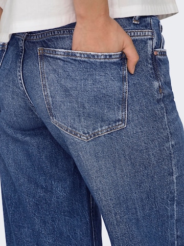 Wide Leg Jean 'CHRIS' ONLY en bleu