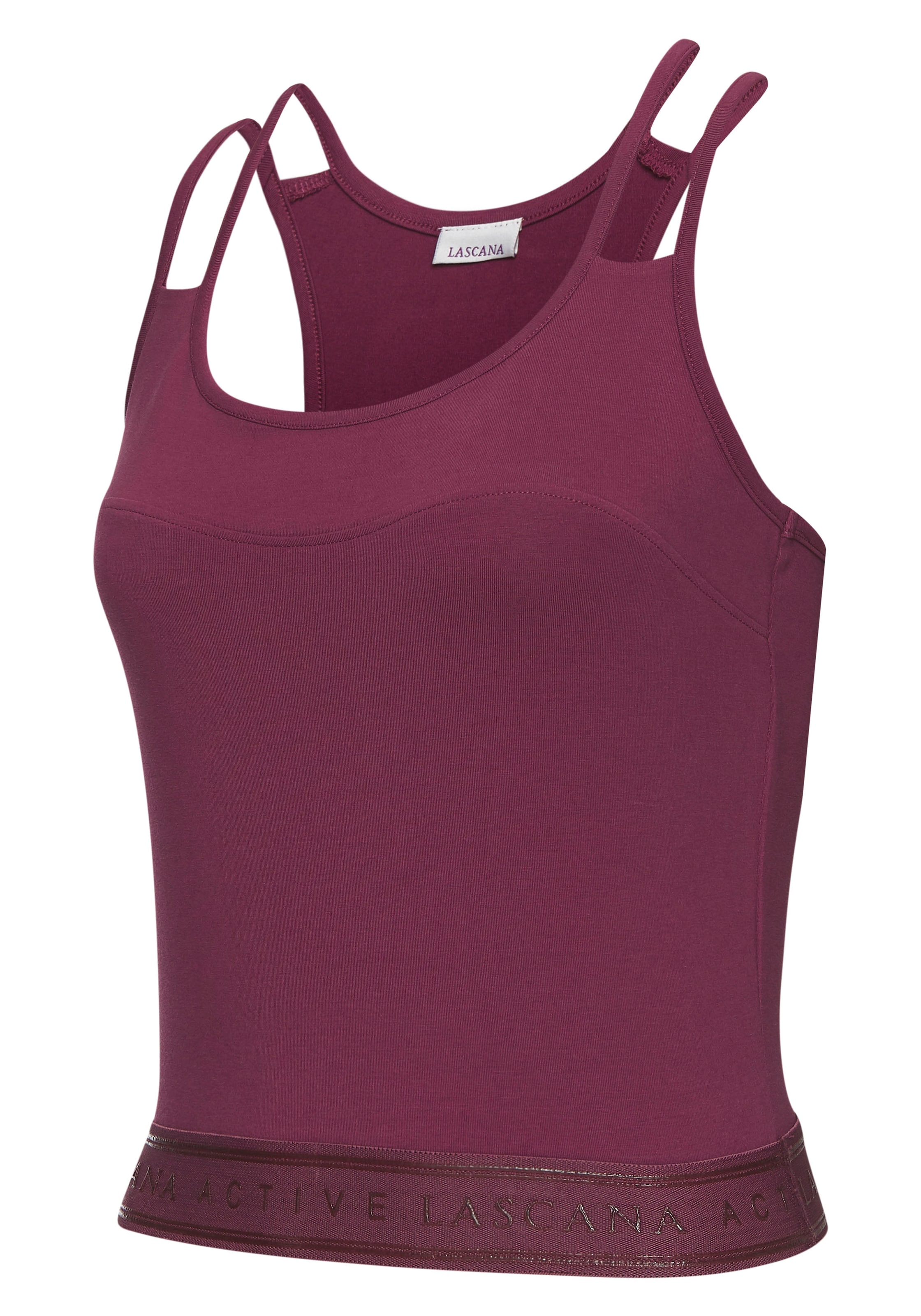 LASCANA ACTIVE - Top en rojo