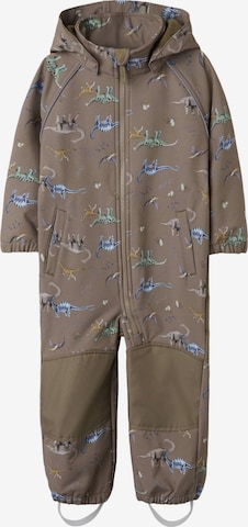 NAME ITTehničko odijelo 'NMMAlfa08' - smeđa boja: prednji dio